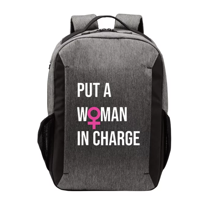 Put A Woman In Charge Potus Female President Vector Backpack