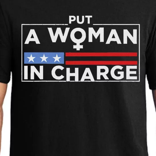 Put A Woman In Charge Potus Female President Pajama Set