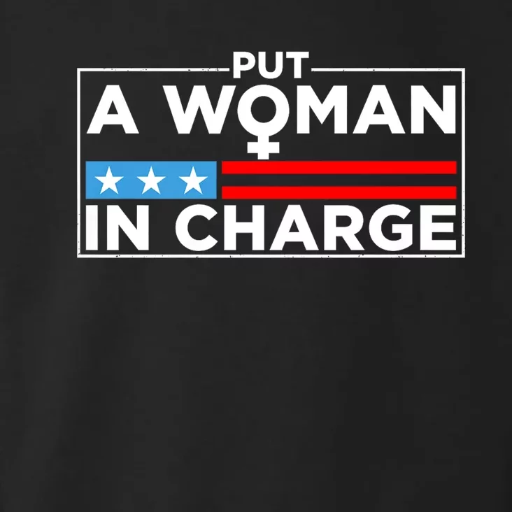 Put A Woman In Charge Potus Female President Toddler Hoodie