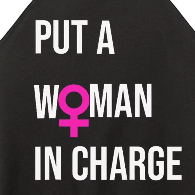 Put A Woman In Charge Potus Female President Women’s Perfect Tri Rocker Tank