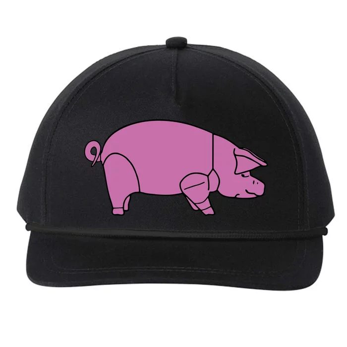 Pig As Worn By Dave Gilmour Snapback Five-Panel Rope Hat