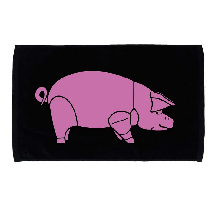 Pig As Worn By Dave Gilmour Microfiber Hand Towel