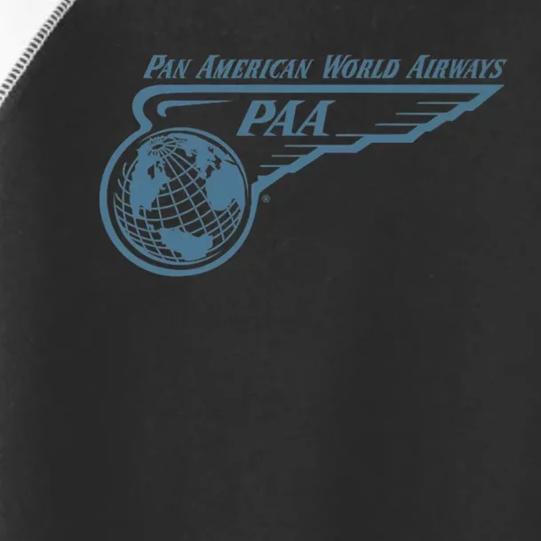 Pan Am Wing And Globe Toddler Fine Jersey T-Shirt