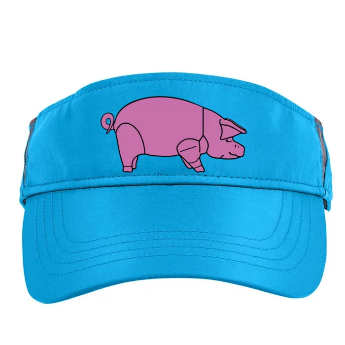 Pig As Worn By Dave Gilmour Adult Drive Performance Visor