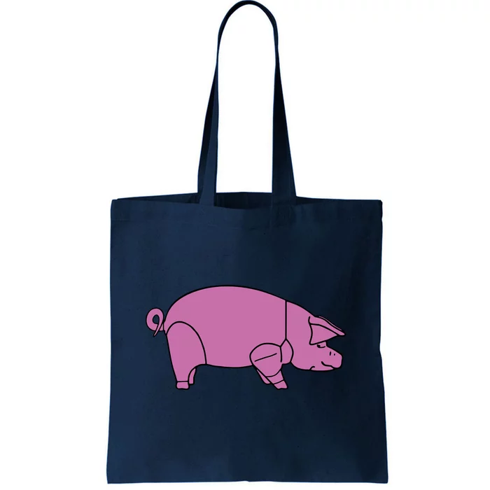 Pig As Worn By Dave Gilmour Tote Bag