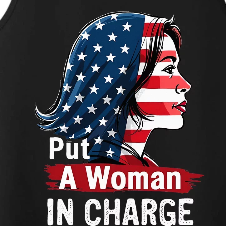 Put A Woman In Charge 2024 Empower In Politics Performance Tank