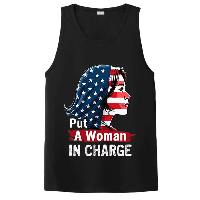 Put A Woman In Charge 2024 Empower In Politics Performance Tank