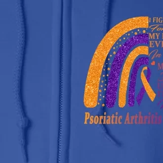 Psoriatic Arthritis Warrior Im Fine Great Gift Full Zip Hoodie