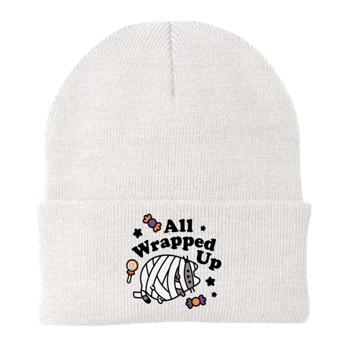 Pusheen All Wrapped Up Halloween Knit Cap Winter Beanie