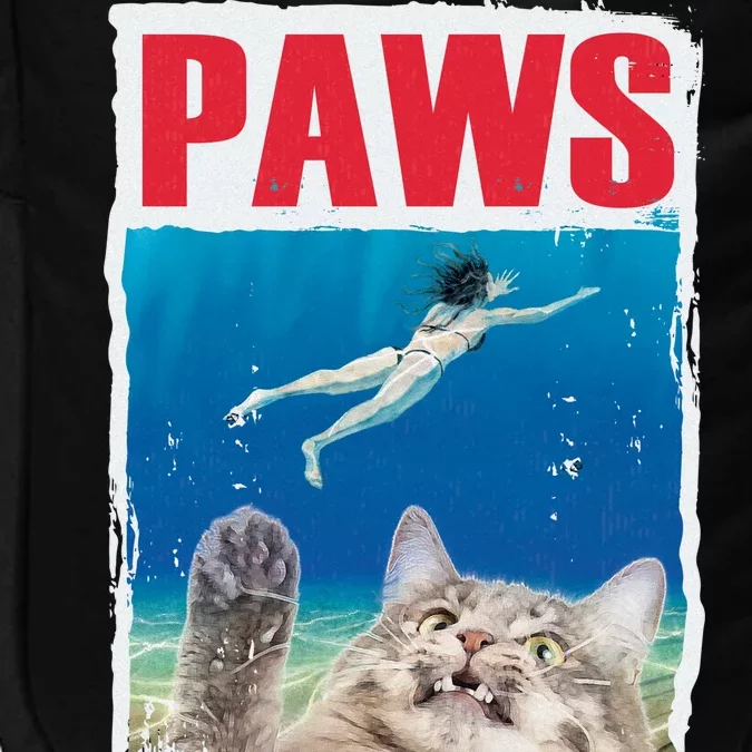 Paws Cat Movie Poster Impact Tech Backpack