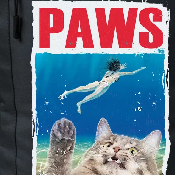 Paws Cat Movie Poster Daily Commute Backpack