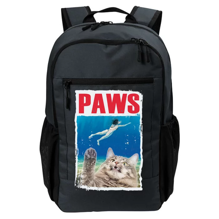 Paws Cat Movie Poster Daily Commute Backpack