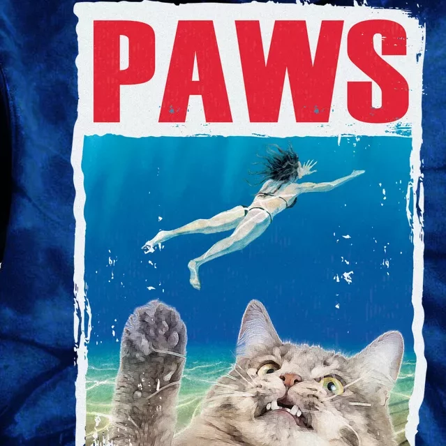 Paws Cat Movie Poster Tie Dye Hoodie