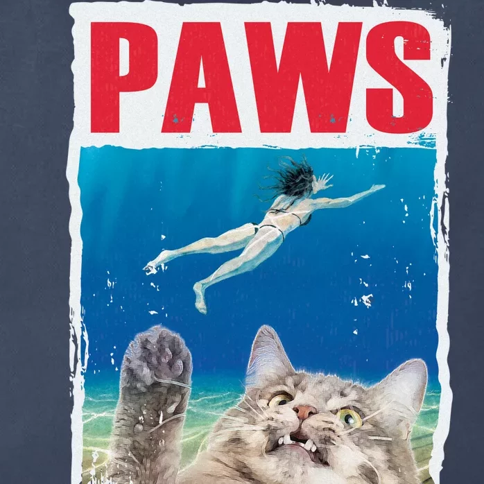 Paws Cat Movie Poster Zip Tote Bag