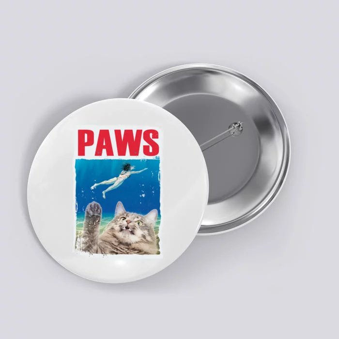 Paws Cat Movie Poster Button