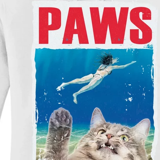 Paws Cat Movie Poster Women's Pullover Hoodie