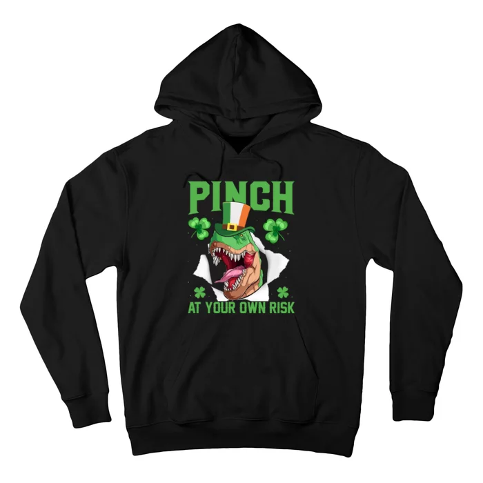 Pinch At Your Own Risk Funny Saying Patricks Day Hoodie