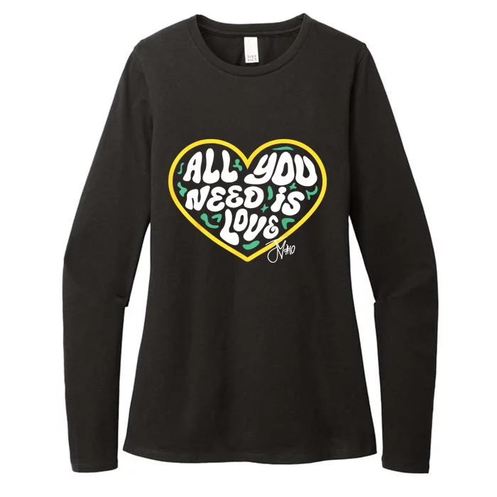 Packer All You Need Is Love 10 Womens CVC Long Sleeve Shirt