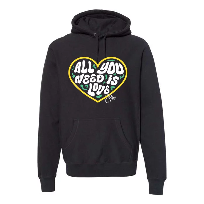 Packer All You Need Is Love 10 Premium Hoodie