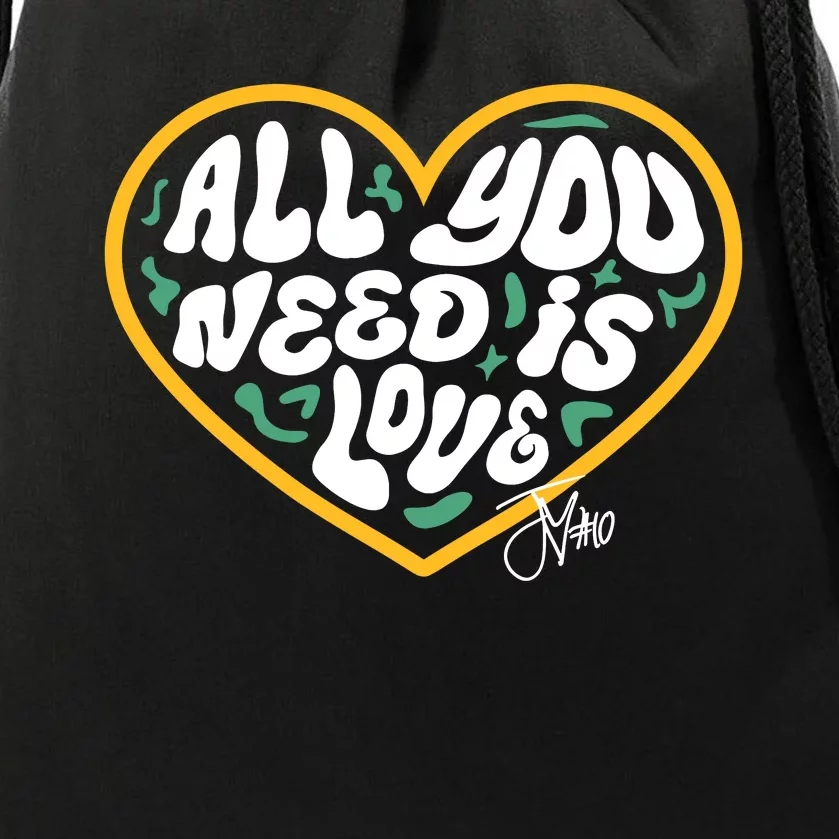 Packer All You Need Is Love 10 Drawstring Bag