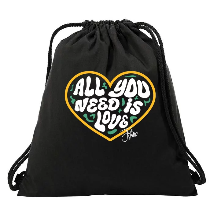 Packer All You Need Is Love 10 Drawstring Bag