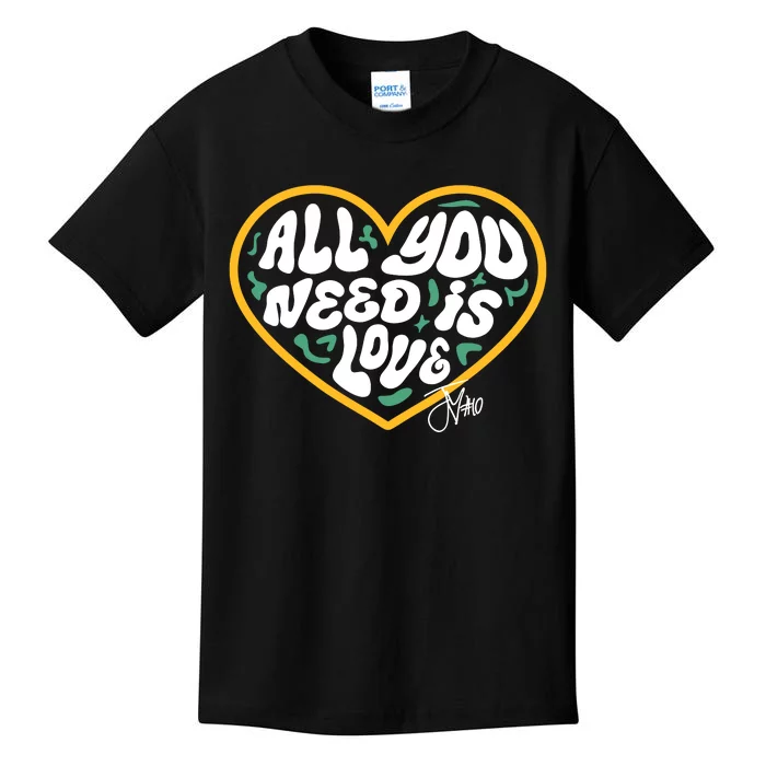 Packer All You Need Is Love 10 Kids T-Shirt