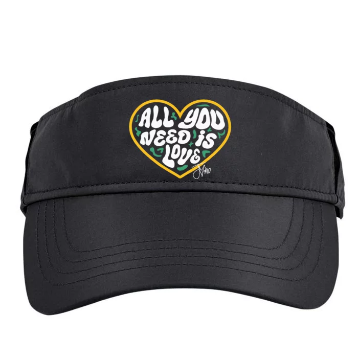 Packer All You Need Is Love 10 Adult Drive Performance Visor