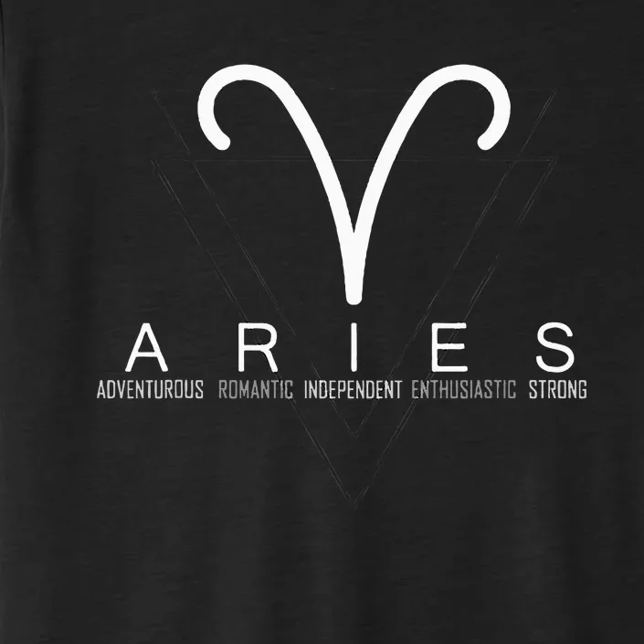 Proud Aries Zodiac Characteristics Gifts Astrology Sign Love ChromaSoft Performance T-Shirt