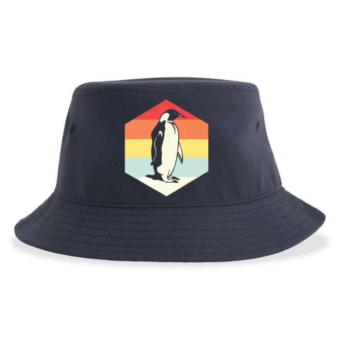 Penguin Animal Zookeeper Gifts Sustainable Bucket Hat