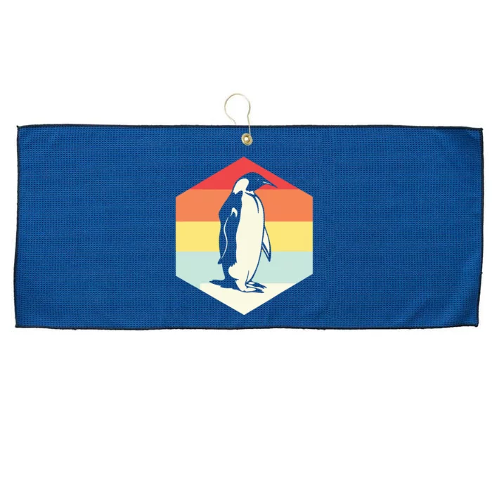 Penguin Animal Zookeeper Gifts Large Microfiber Waffle Golf Towel