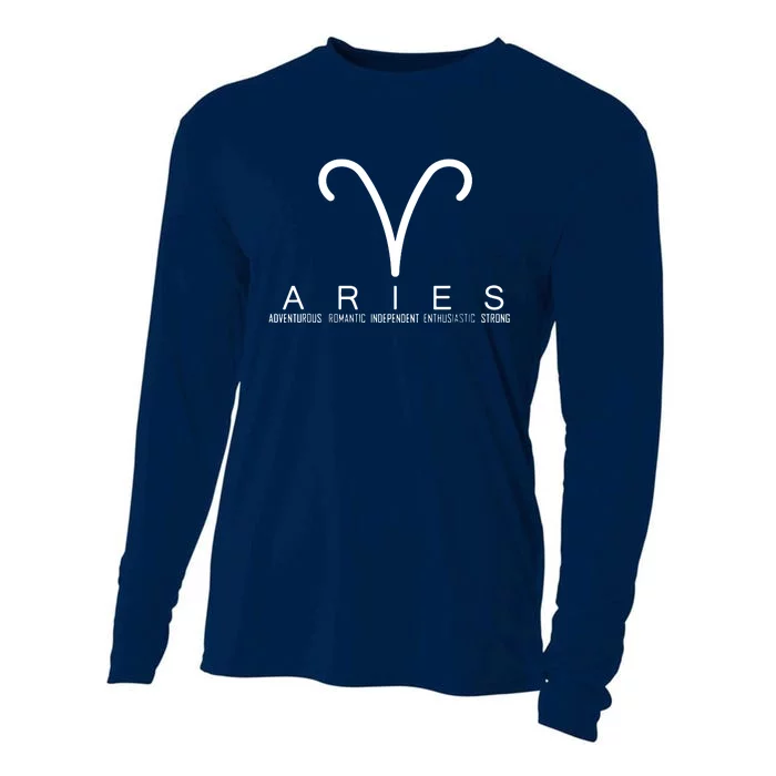 Proud Aries Zodiac Characteristics Gifts Astrology Sign Love Cooling Performance Long Sleeve Crew