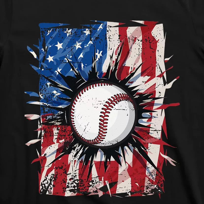 Custom Softball Jerseys 4th Of July USA Patriotic American Flag