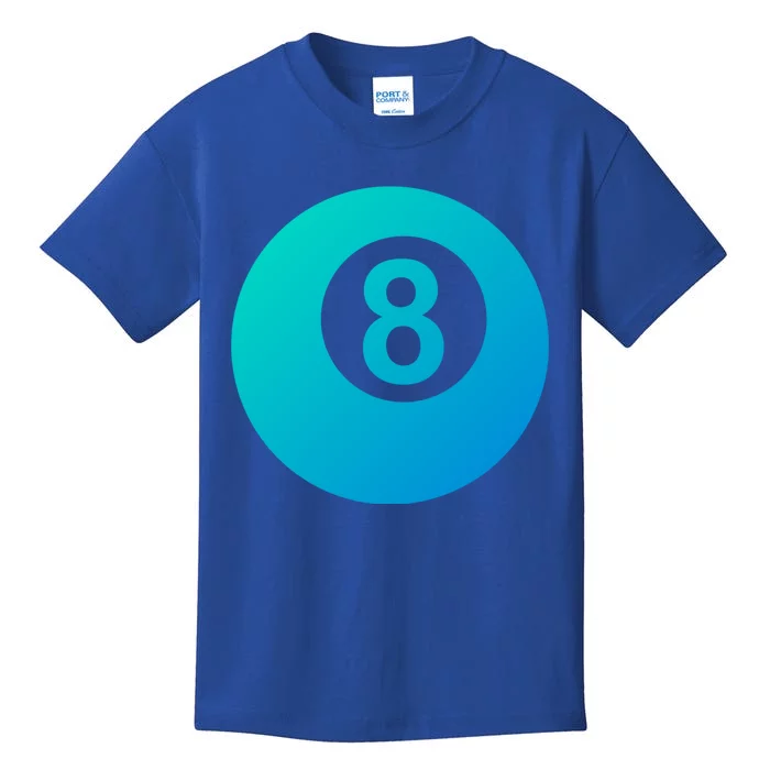 Pool Billiards 8 Ball Cute Gift Kids T-Shirt