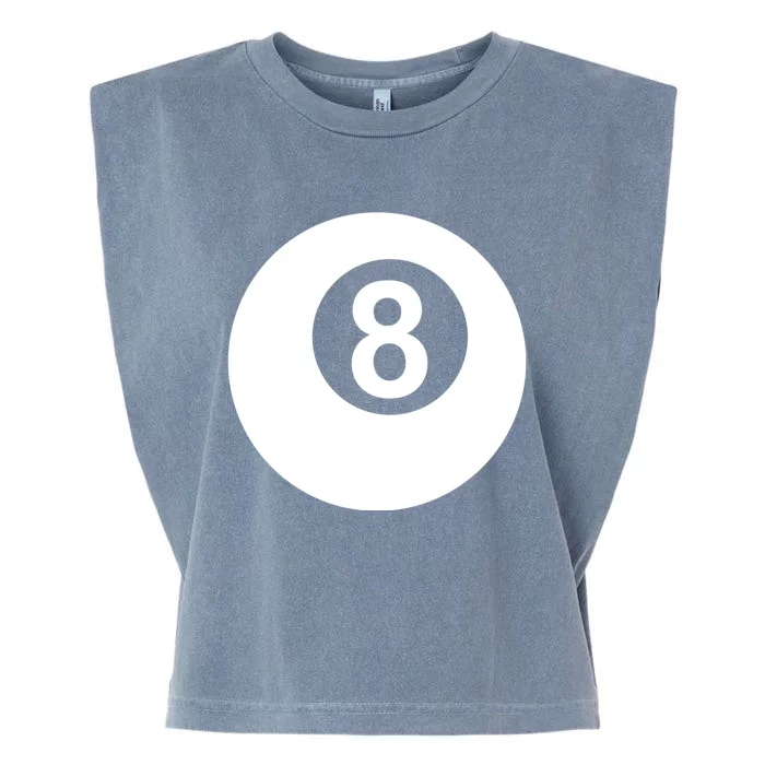 Pool Billiards 8 Ball Gift Garment-Dyed Women's Muscle Tee