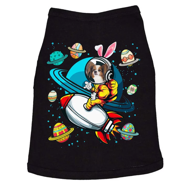 Papillon Bunny Astronaut In Space Planets Doggie Tank