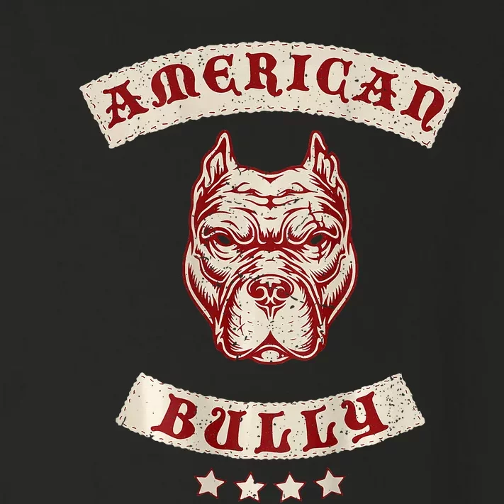 Pit Bull American Bully Dog Breed Mc Style Toddler Long Sleeve Shirt