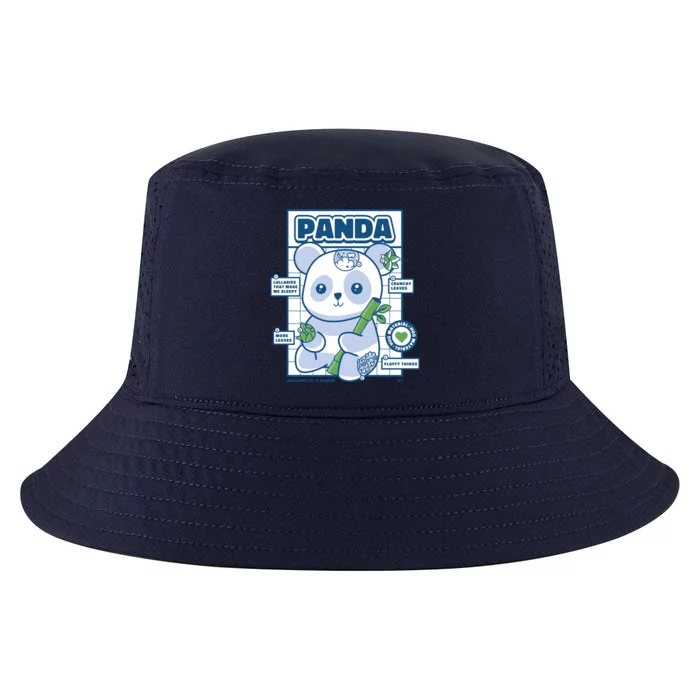 Panda Bear Animal Anatomy Cool Comfort Performance Bucket Hat