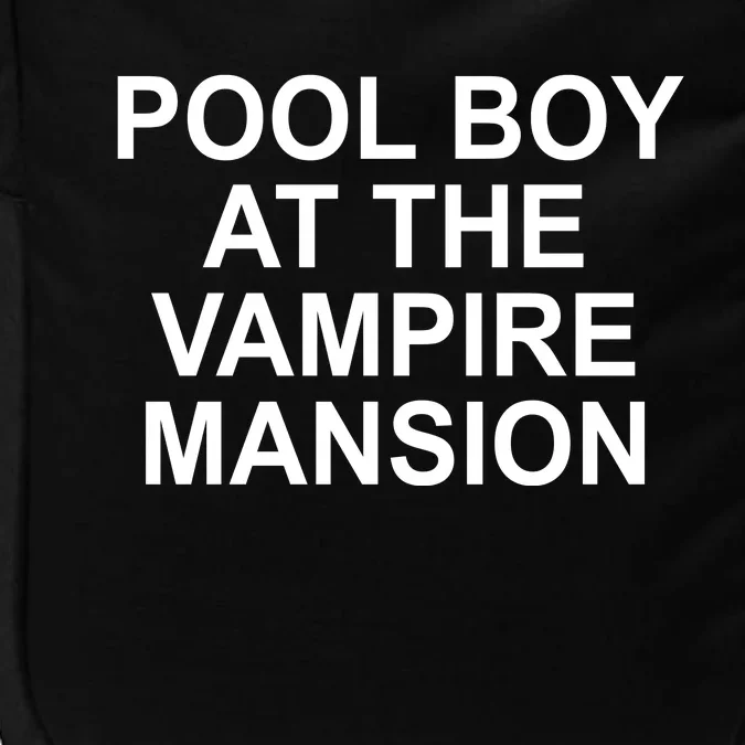 Pool Boy At The Vampire Mansion Impact Tech Backpack