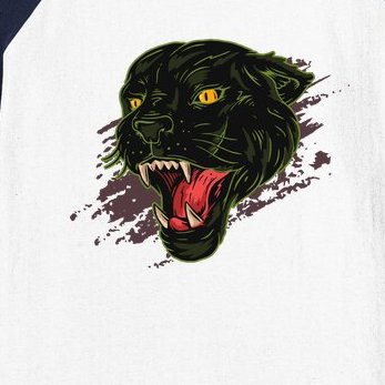 Panther Black And Green Baseball Sleeve Shirt