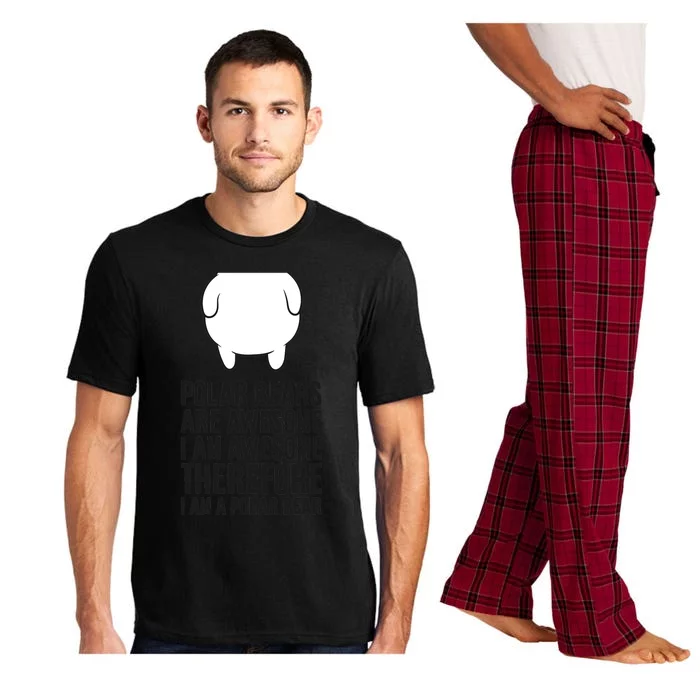 Polar Bears Are Awesome. I'm Awesome I'm A Polar Bear Pajama Set