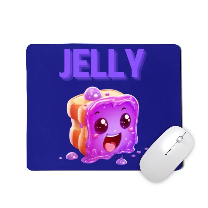 Peanut Butter And Jelly Matching Couple Best Friends Lover Gift Mousepad