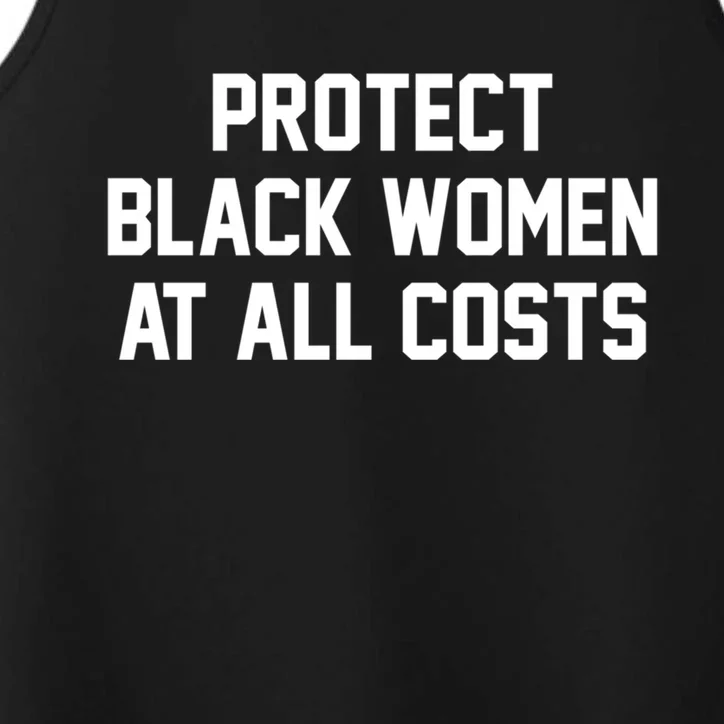 Protect Black At All Costs Gift Best Resist Performance Tank