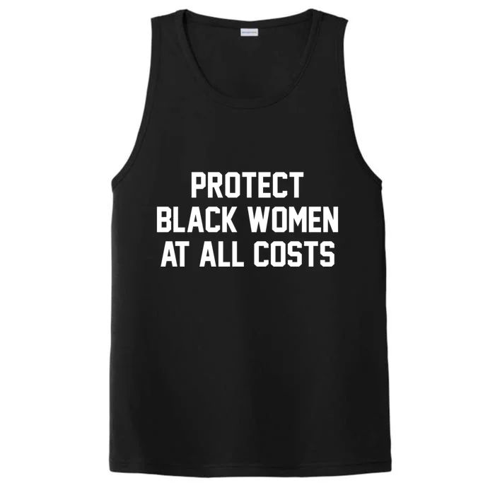 Protect Black At All Costs Gift Best Resist Performance Tank