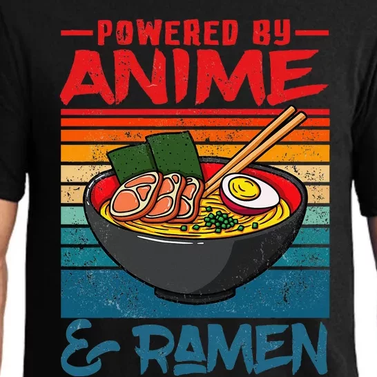 Powered By Anime & Ra Love Anime Noodles Pajama Set