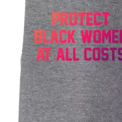 Protect Black At All Costs Gift Best Resist Doggie 3-End Fleece Hoodie