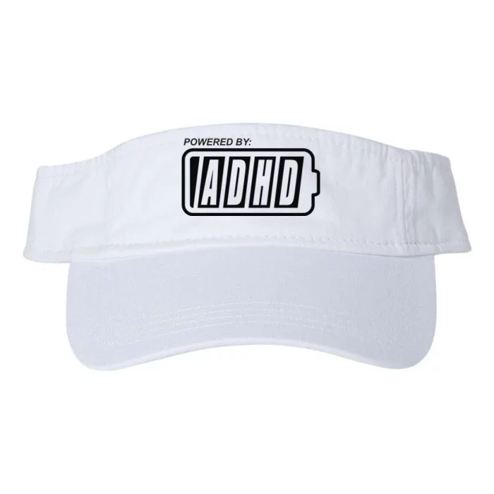 Powered By ADHD Valucap Bio-Washed Visor