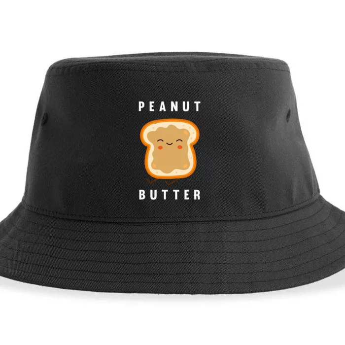 Peanut Butter And Jelly Best Friend Matching Sustainable Bucket Hat