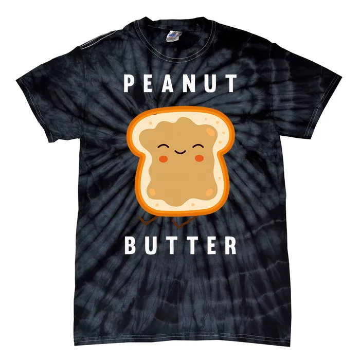 Peanut Butter And Jelly Best Friend Matching Tie-Dye T-Shirt