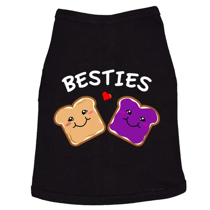 Peanut Butter And Jelly Best Friends Cartoon Food Doggie Tank