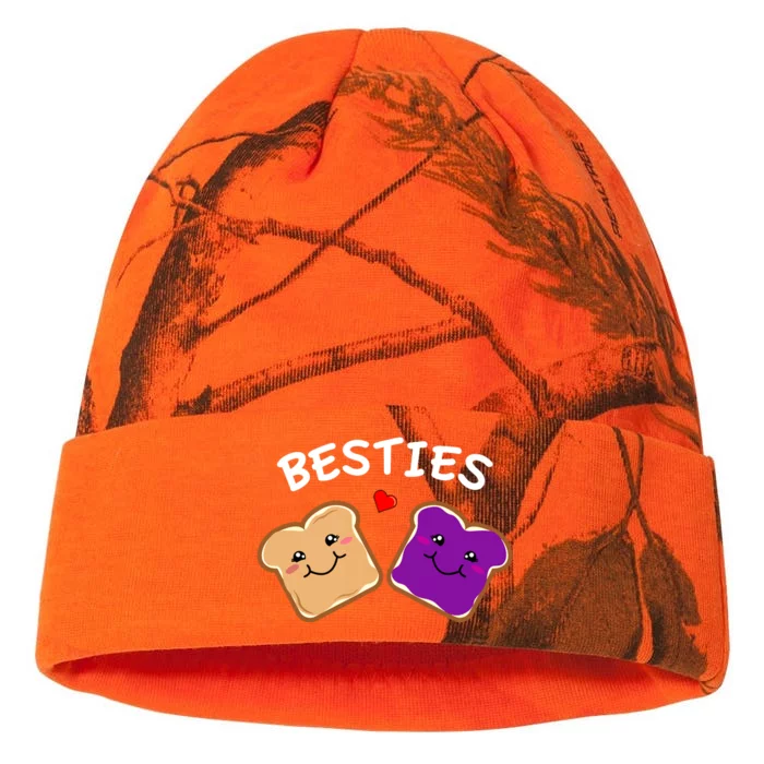 Peanut Butter And Jelly Best Friends Cartoon Food Kati - 12in Camo Beanie